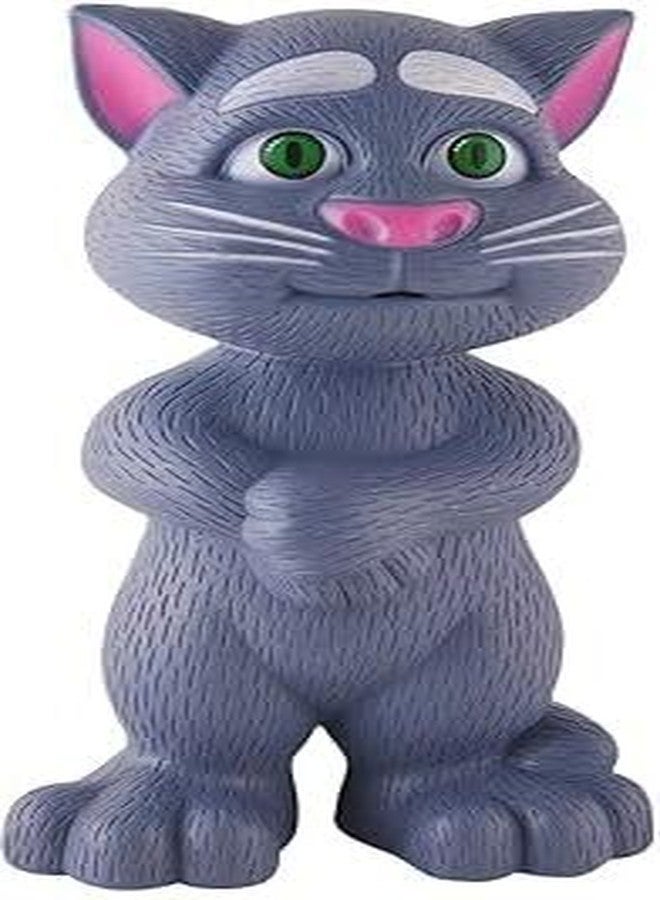 HDA GROUP Musical Sound Toy Tomm Cat Gray001 for Kids 3+ Years | Fun & Educational Musical Learning Toy with Lights & Sounds - Encourages Creativity, Hand-Eye Coordination (Multicolor) - Image 1